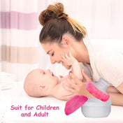 Adore Wokey! The Twist to Open Powder Puff Case set- Pink