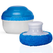 Adore Wokey! The Twist to Open Powder Puff Case set- Blue