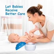 Adore Wokey! The Twist to Open Powder Puff Case set- Blue