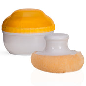 Adore Wokey! The Twist to Open Powder Puff Case set- Yellow