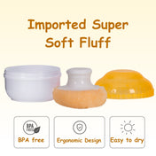 Adore Wokey! The Twist to Open Powder Puff Case set- Yellow