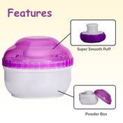 Adore Wokey! The Twist to Open Powder Puff Case set- Purple