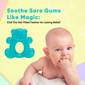 Adore Luscious Water Filled Teether- Bear- Pack of 2- Multicolor