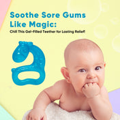 Adore Luscious Water Filled Teether- Giraffe - Pack of 2- Multicolor