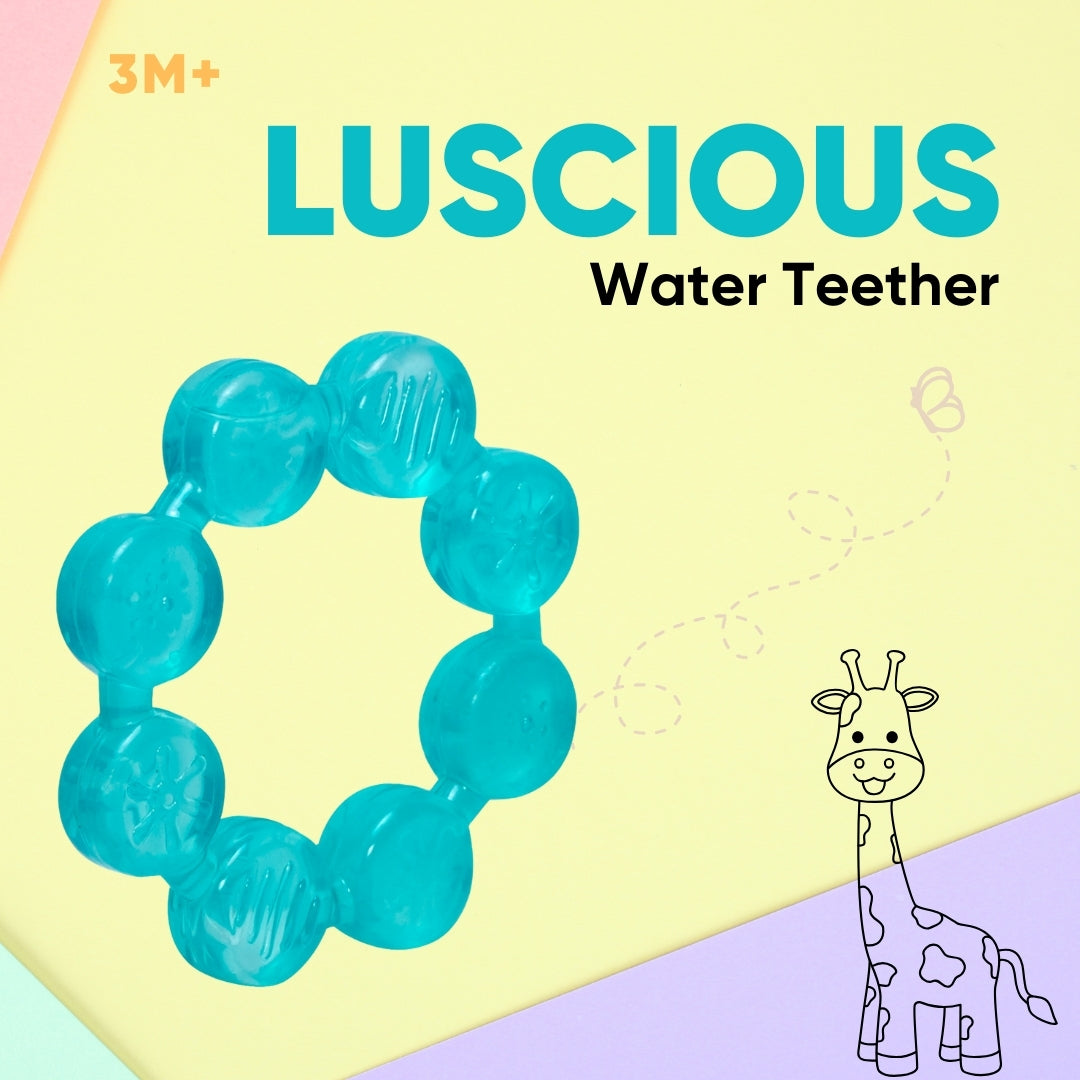 Adore Luscious Water Filled Teether- Beads - Pack of 2- Multicolor