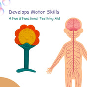 Adore Tusk! The Silicon Teethers- Sunflower