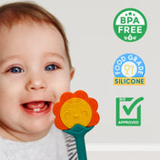 Adore Tusk! The Silicon Teethers- Sunflower