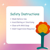 Adore Tusk! The Silicon Teethers- Sunflower