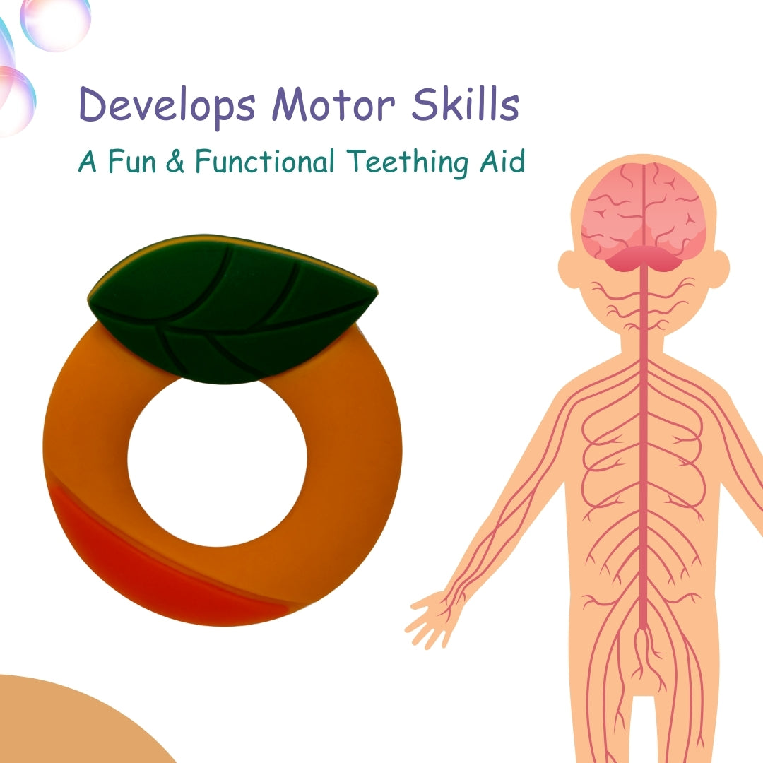 Adore Tusk! The Silicon Teethers- Orange