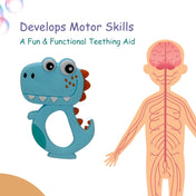 Adore Tusk! The Silicon Teethers- Dino