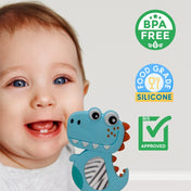 Adore Tusk! The Silicon Teethers- Dino