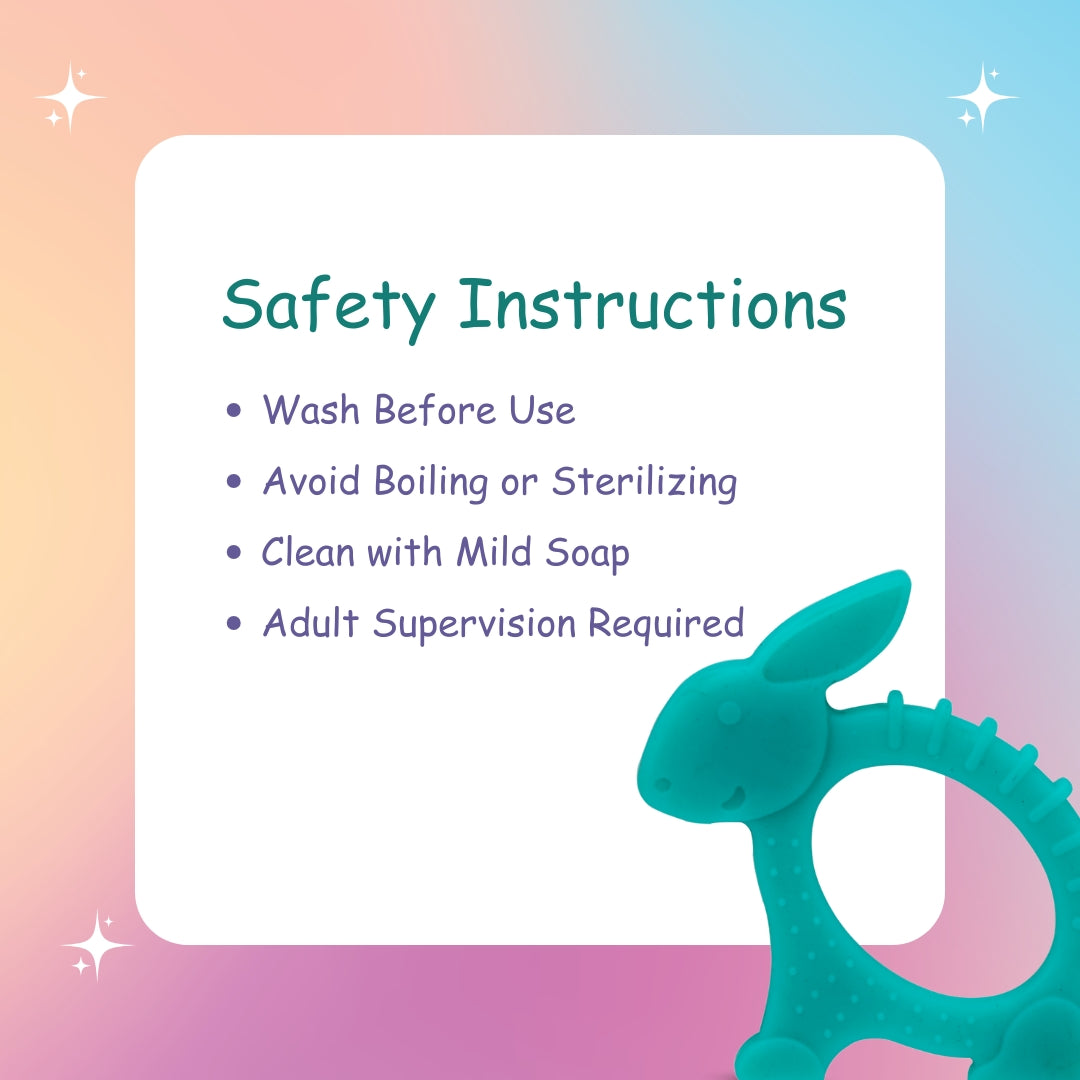 Adore Tusk! The Silicon Teethers- Rabbit