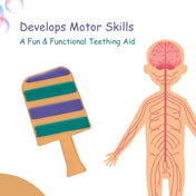 Adore Tusk! The Silicon Teethers- Icecream