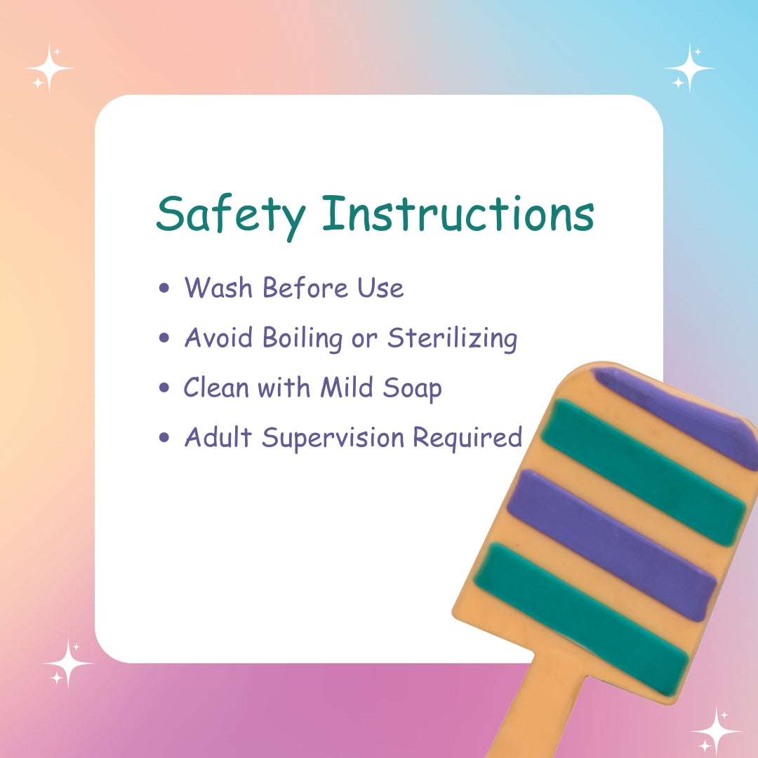 Adore Tusk! The Silicon Teethers- Icecream