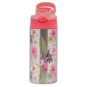 Adore Helios! Double Wall Insulated Stainless Steel Sipper 350ml- Pink Birds