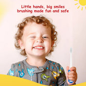 Adore Zoom! Kids Racking Theme Toothbrush with Suction Base- Pack of 4- Multicolor