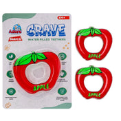 Adore Crave Water Filled Teethers- Apple Design- Pack of 2