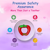 Adore Crave Water Filled Teethers- Apple Design- Pack of 2