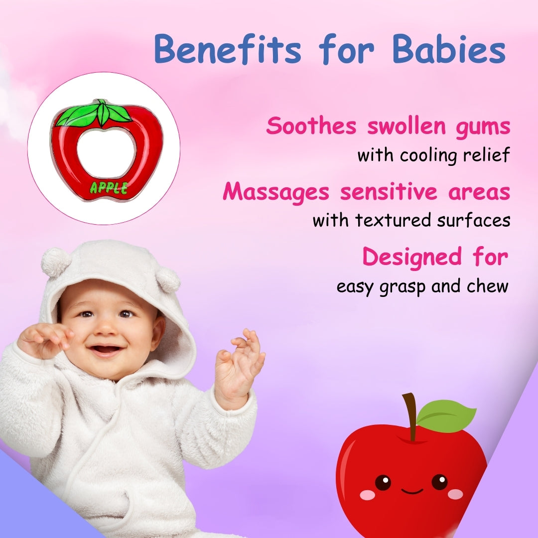 Adore Crave Water Filled Teethers- Apple Design- Pack of 2
