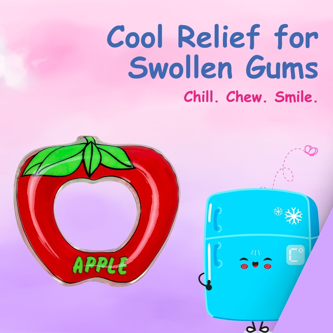 Adore Crave Water Filled Teethers- Apple Design- Pack of 2
