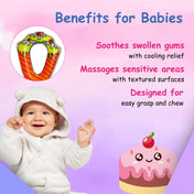 Adore Crave Water Filled Teethers- Icecream- Pack of 2