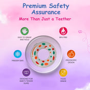 Adore Crave Water Filled Teethers- Donut- Pack of 2