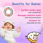 Adore Crave Water Filled Teethers- Donut- Pack of 2