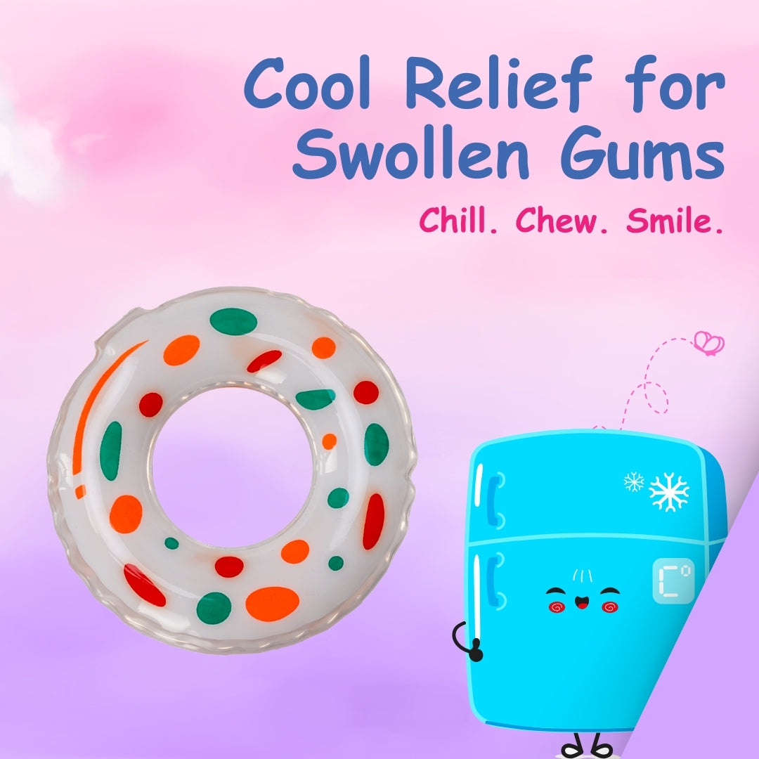 Adore Crave Water Filled Teethers- Donut- Pack of 2