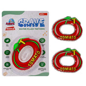 Adore Crave Water Filled Teethers- Tomato -pack of 2