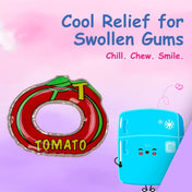 Adore Crave Water Filled Teethers- Tomato -pack of 2