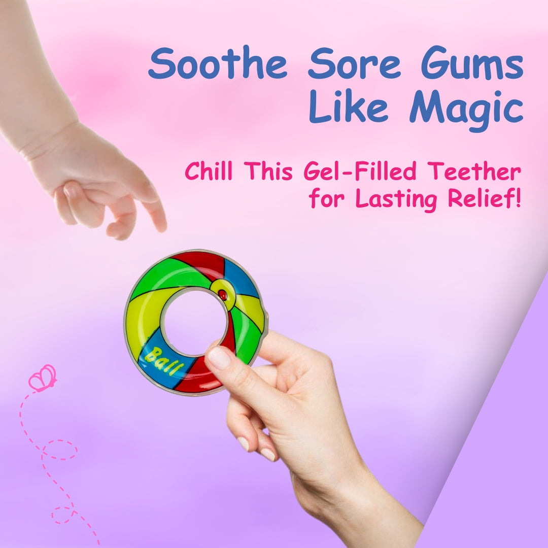 Adore Crave Water Filled Teethers- Ball -Pack of 2