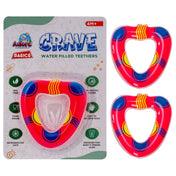 Adore Crave Water Filled Teethers- Pink Heart- Pack of 2