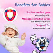 Adore Crave Water Filled Teethers- Pink Heart- Pack of 2