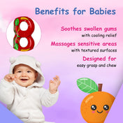 Adore Crave Water Filled Teethers- Double Cherry- Pack of 2