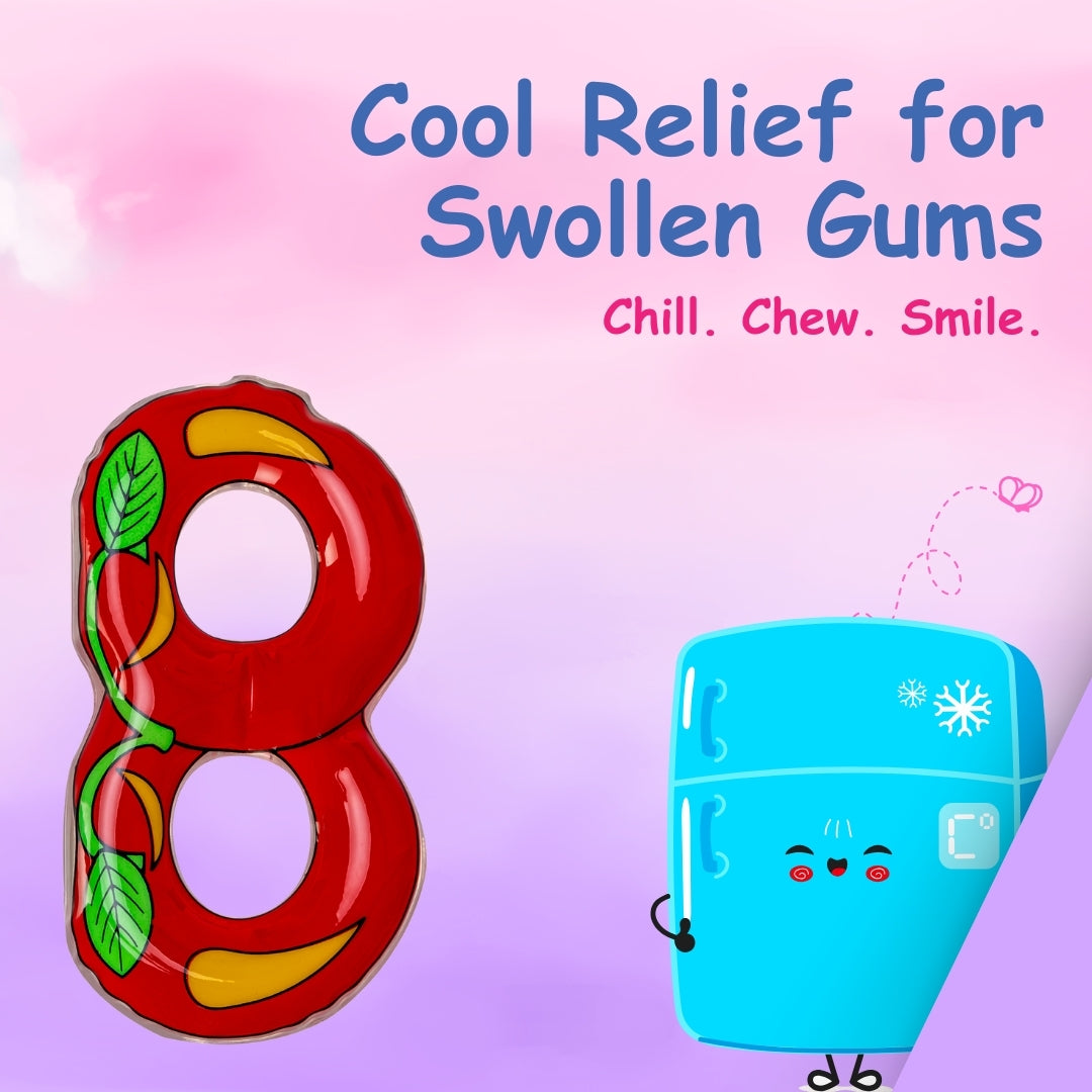 Adore Crave Water Filled Teethers- Double Cherry- Pack of 2