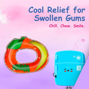 Adore Crave Water Filled Teethers- Orange- Pack of 2