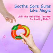 Adore Crave Water Filled Teethers- Orange- Pack of 2