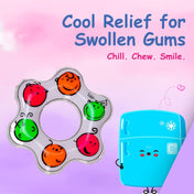 Adore Crave Water Filled Teethers- Fidget Smiley- Pack of 2