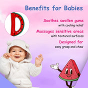 Adore Crave Water Filled Teethers-Watermelon- Pack of 2