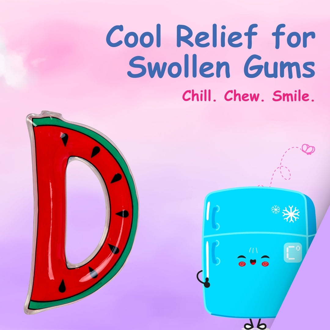 Adore Crave Water Filled Teethers-Watermelon- Pack of 2