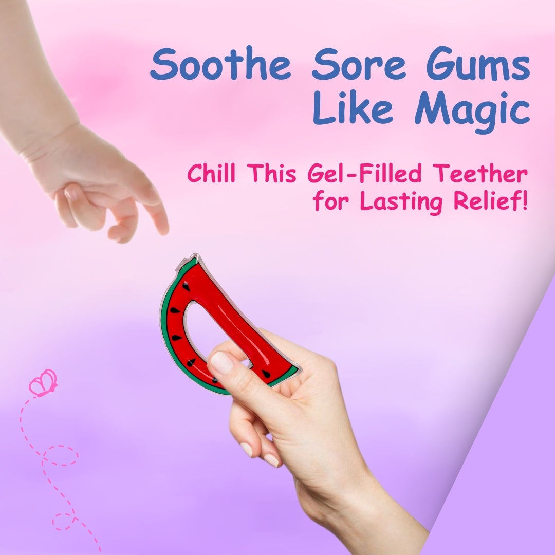 Adore Crave Water Filled Teethers-Watermelon- Pack of 2