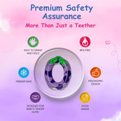 Adore Crave Water Filled Teethers- Grapes -Pack of 2