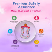 Adore Crave Water Filled Teethers- Milk Bottle- Pack of 2