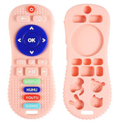 Adore Tusk Pro Silicon Teether - Remote Theme- Pink