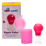 Adore Nipple Puller with Anti bacterial Storage Case- Pink