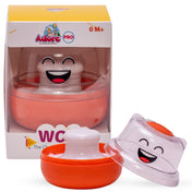 Adore Wow! The Character Powder Puff Set- Smiley Dark Orange