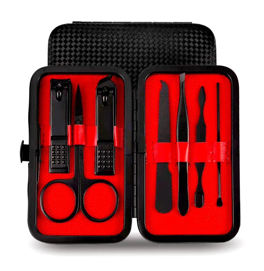 Adore HERCULES! 7pc Stainless Steel Manicure, Pedicure & Ear Cleaning Kit