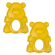 Adore Luscious Water Filled EVA Teethers- Yellow Bear -2pack