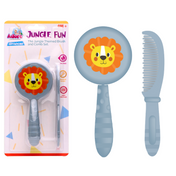 Adore Jungle Fun Baby Brush & Comb Set- Lion