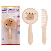 Adore Jungle Fun Baby Brush & Comb Set- Deer